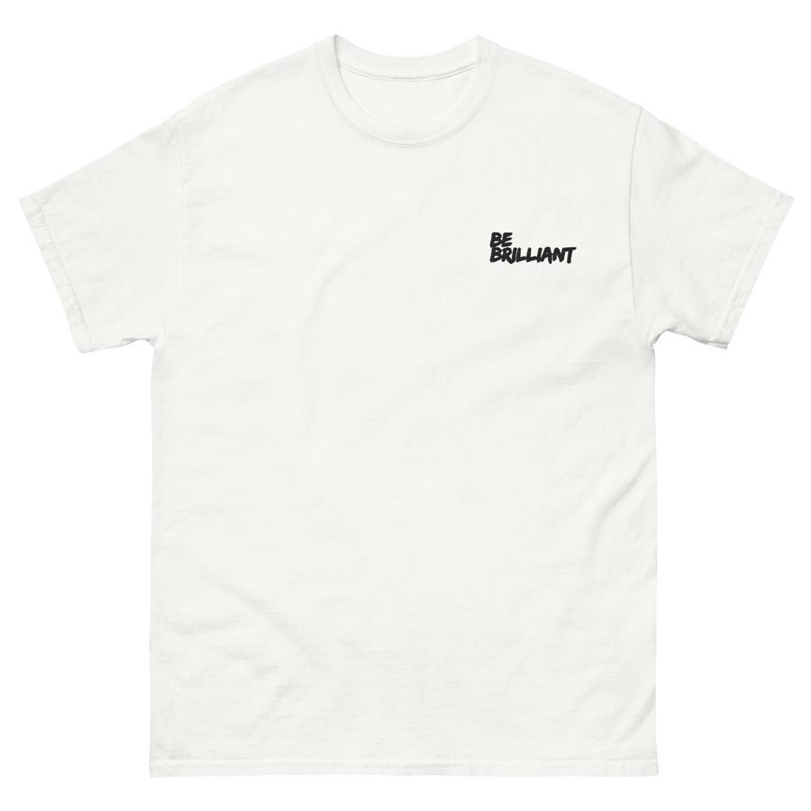 Brilliant Minds white t-shirt